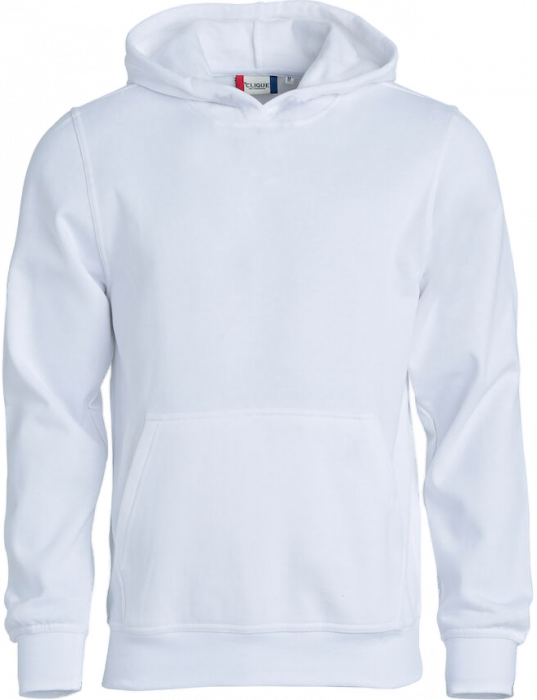 Clique - Cotton Hoodie Junior - Blanco