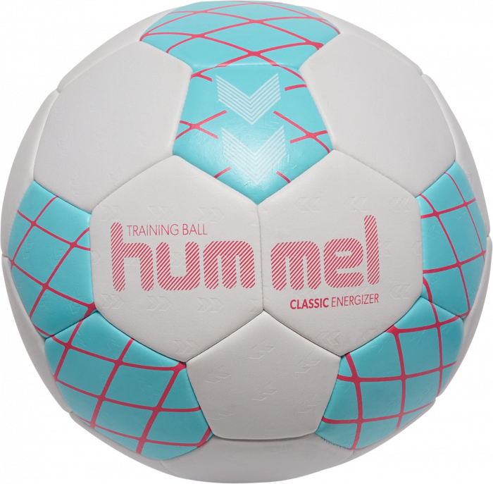 Hummel - Classic Energizer Handball - Light Blue & röd