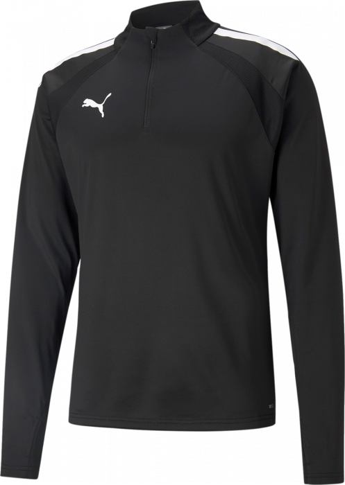 Puma - Teamliga Training 1/4 Zip Top - Zwart
