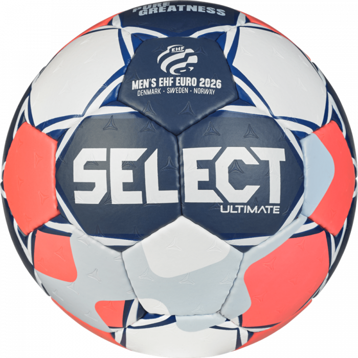 Select - Ultimate Ehf Em 2026 Håndbold - Rød & blå