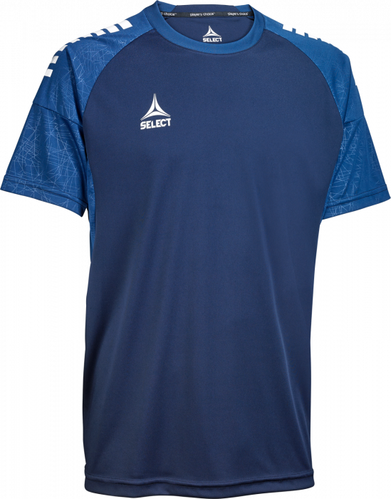 Select - Spain V25 Player Shirt S/s - Azul-marinho & branco